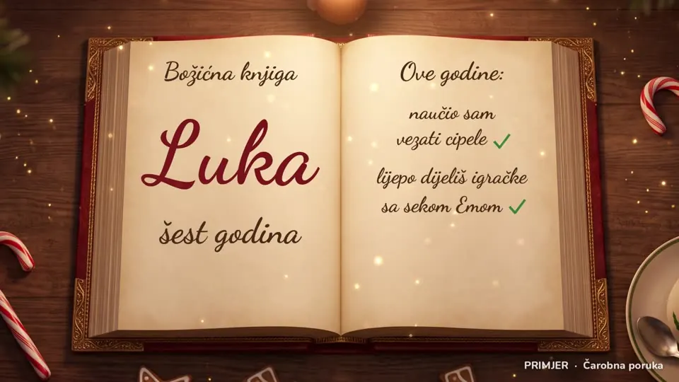 Djed Božićnjak za Luka